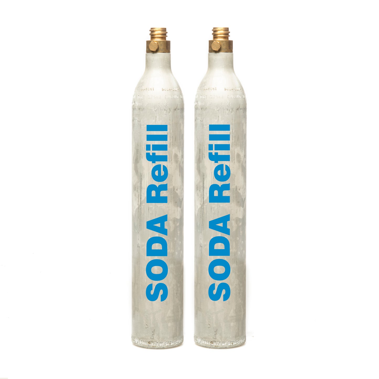60l CO2 Refill - 2 Cylinders, Sodastream, Aarke, Philips, Quooker